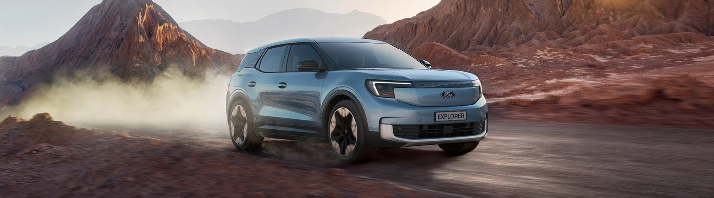 Tamamen Elektrikli Ford Yeni Ford Explorer®
