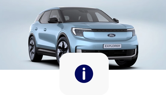 Tamamen Elektrikli Ford Yeni Ford Explorer®