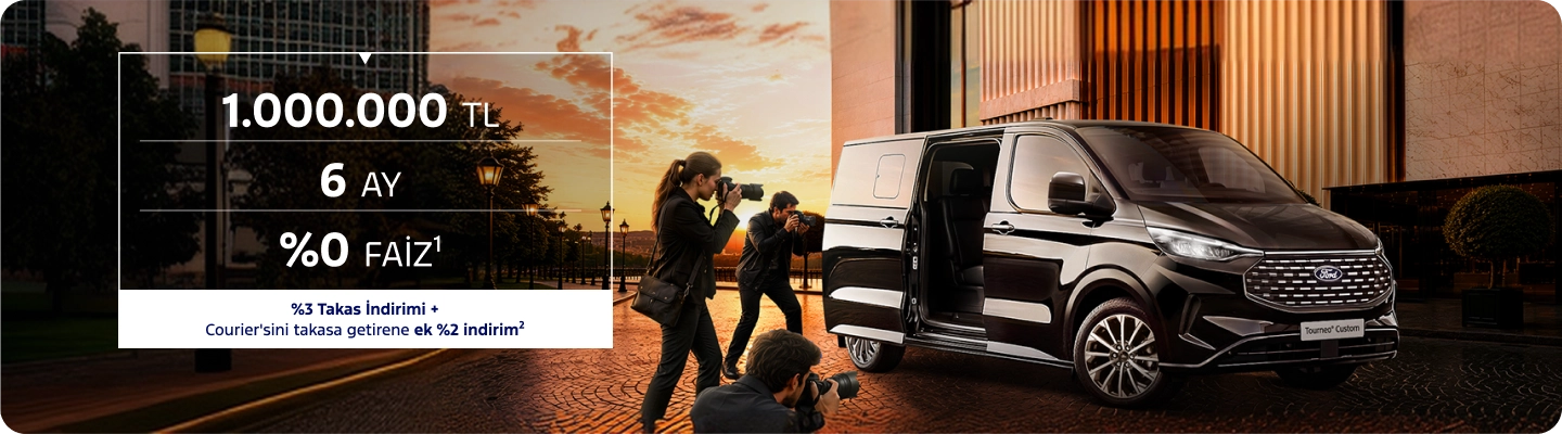 Tourneo Custom'da Avantajlı Kampanyalardan Yararlanın